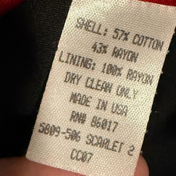 Bebe Vintage Y2K Women's Front Zip Red Vest Rodeo Western Coyote Ugly, size 10 - Picture 8 of 9